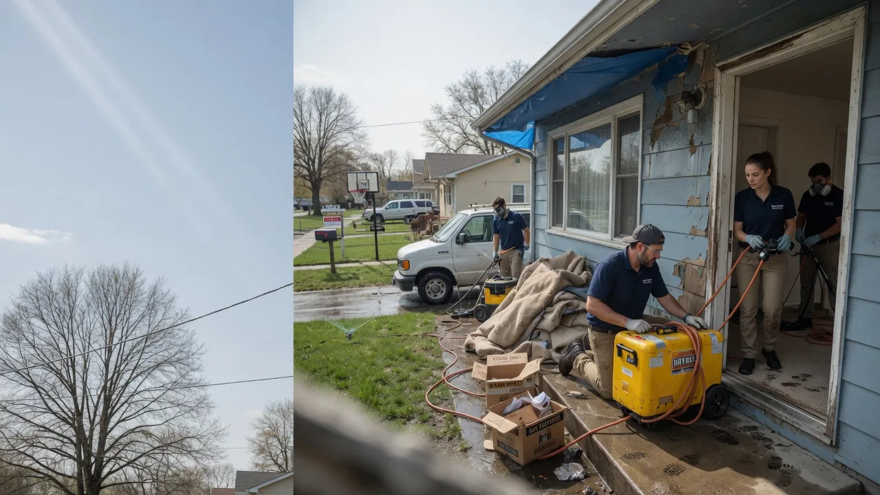 Basement Flood Cleanup in Sellersville, PA near me